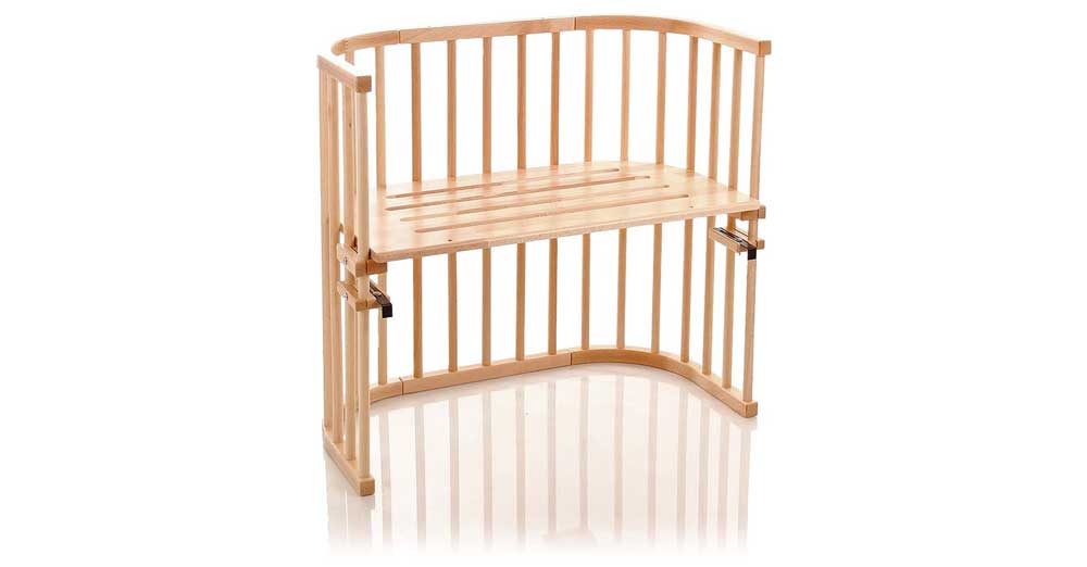 Baybay Bedside Sleeper cot that attaches to bed