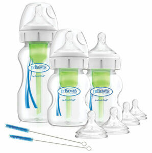 Dr Brown's Options+ Anti-Colic Baby Bottles Starter Kit