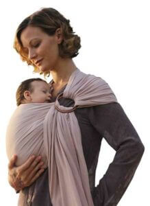 Nalakai Baby Sling Carrier - Bamboo and Linen Baby Wrap